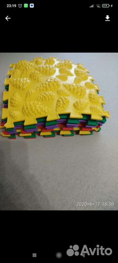 Новый коврик ортопедический детский