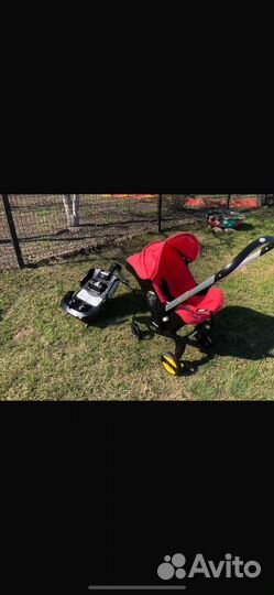 Коляска-автокресло пепеноска doona с Базой isofix