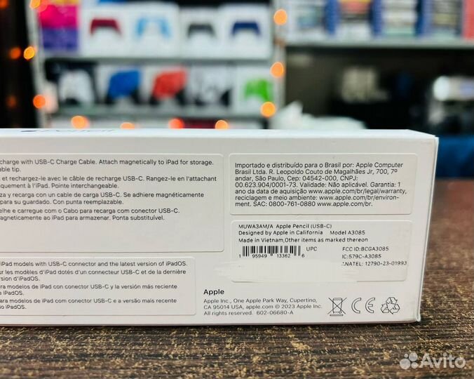 Apple Pencil (3-е поколение) с USB-C