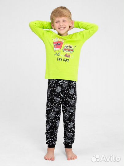 Пижама для мальчика Cherubino cwkb 50135-36 (80)
