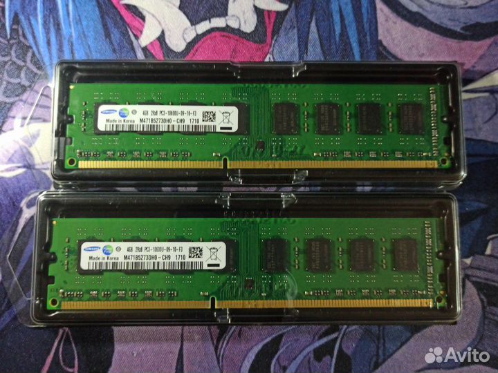 Оперативная память ddr3 8 gb samsung