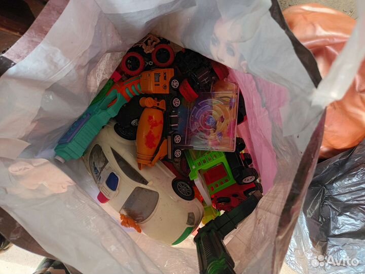 Детские игрушки пакетом бесплатно