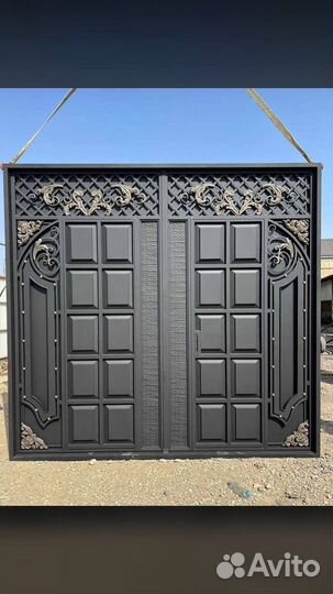 Кованые ворота для дома