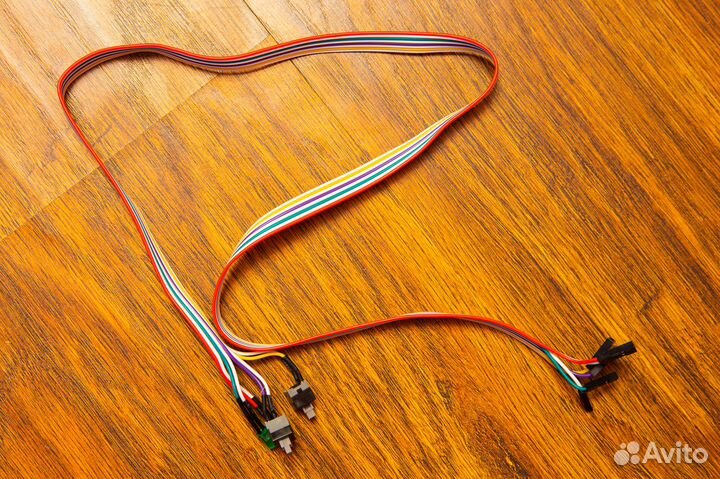 Набор кнопок включение\перезагрузка + индикаторы