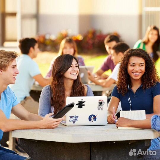 Набор наклеек nasa 50шт