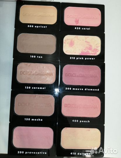 Румяна Dolce Gabbana