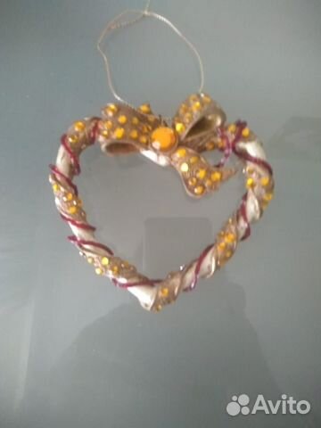 Елочная игрушка Сердце