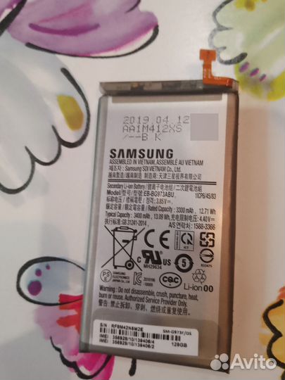 Samsung Galaxy S10 разбор