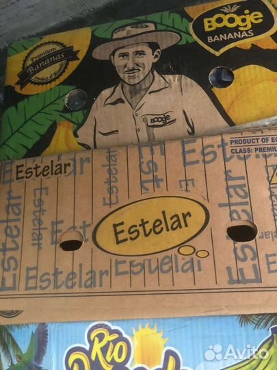 Банановые коробки ящики