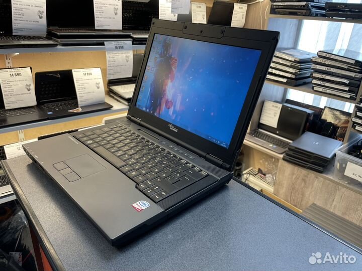 Ноут fujitsu siemens для работы в офисе, кассиров