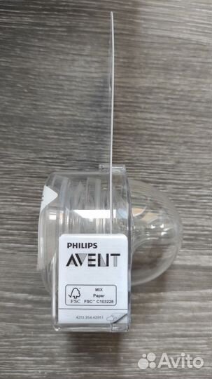 Соски для бутылочек Avent Natural 6+. Новые
