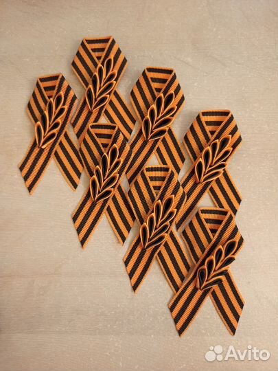 Георгиевская лента броши