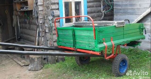 Телега конная самосвальная