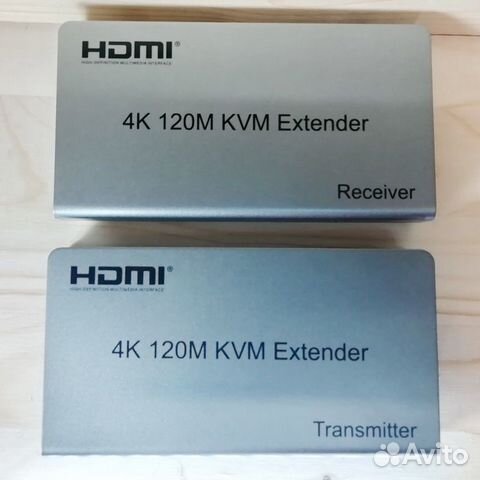 Удлинитель hdex KVM 120 - hdmi+USB KVM Extender UT