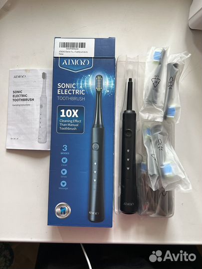 Зубная щетка электрическая с 9 насадками