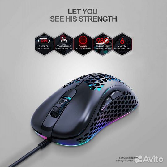 Игровая мышь T-wolf G540