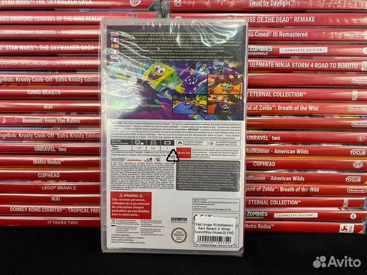 Nickelodeon Kart Racers 3: Slime SpeedWay Nintendo