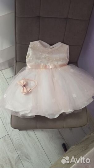 Платье праздничное на годик девочке