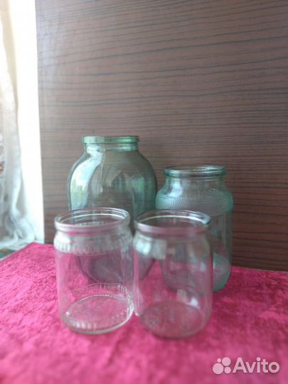 Банки стеклянные
