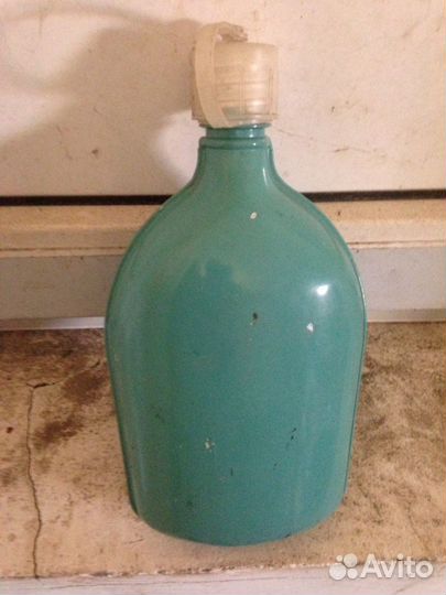 Фляжка алюминиевая