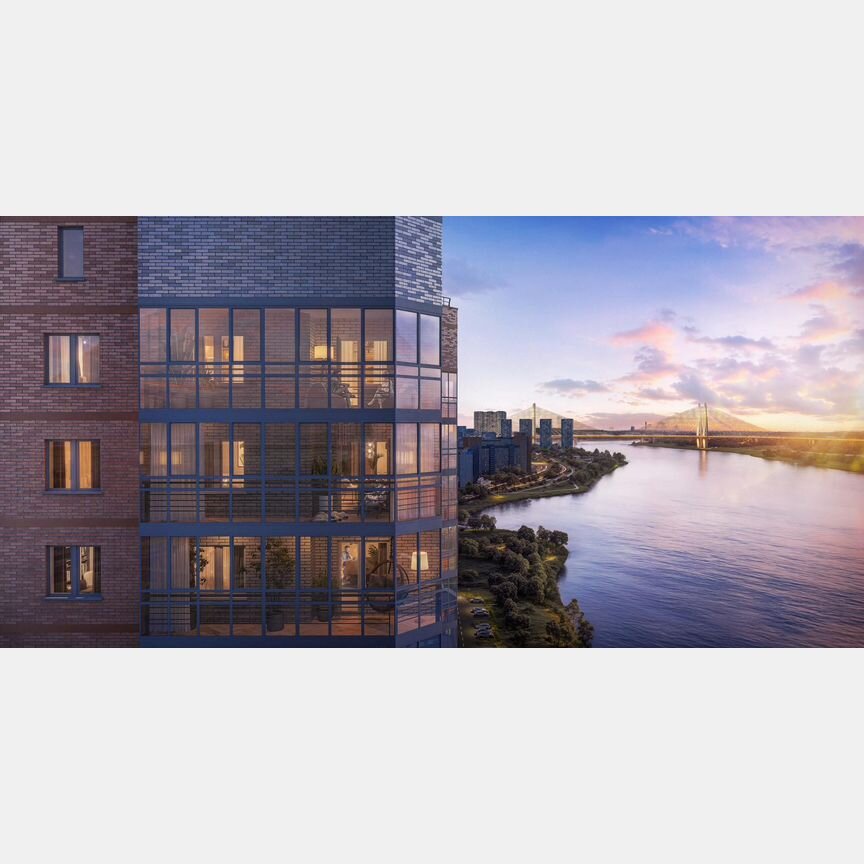 2-к. квартира, 49,6 м², 19/23 эт.