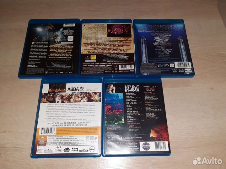 Музыкальные Blu-ray Disc. (лицензия)