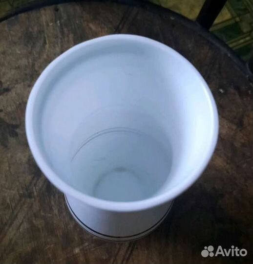 Ваза молочное стекло