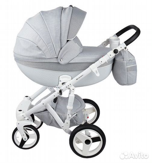 Коляска adamex monte carbon 2 в 1