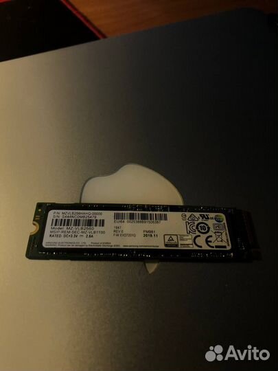 Ssd m2 samsung 256GB