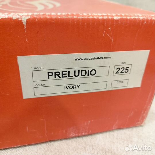 Фигурные коньки Edea preludio лезвия john wilson