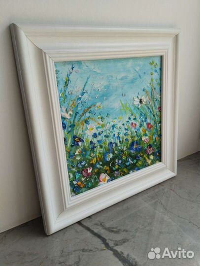 Картина маслом. Цветы