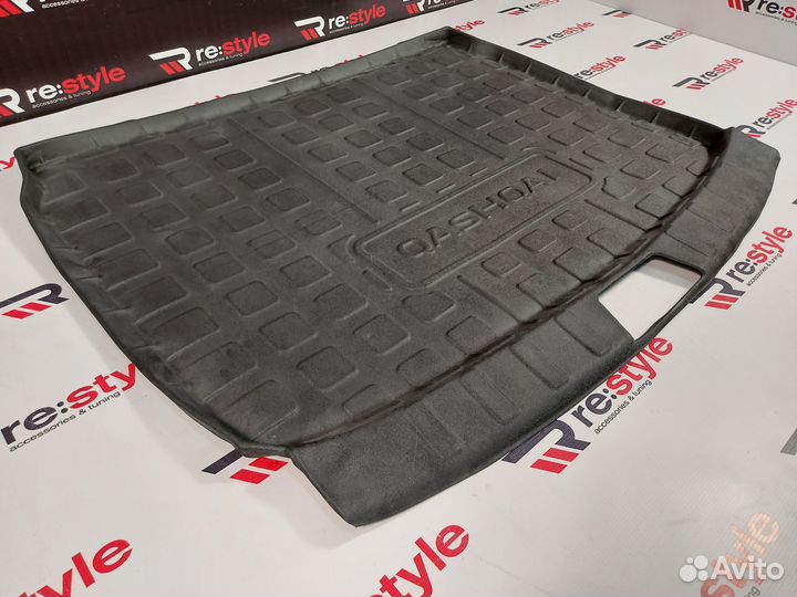 Коврик багажника Nissan Qashqai 13-19г Резиновый С