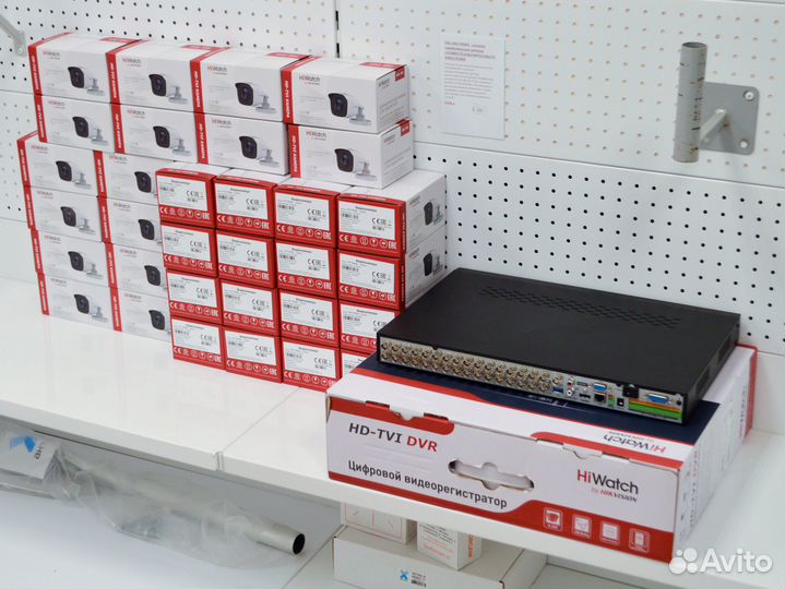 Видеонаблюдение уличное HiWatch 2Mpx