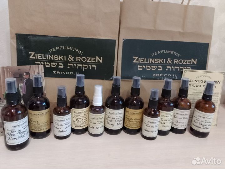 Zielinski rozen из Израиля. Парфюм оригинал