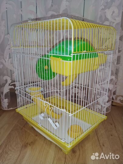 Клетка 3-х этажная для хомяков