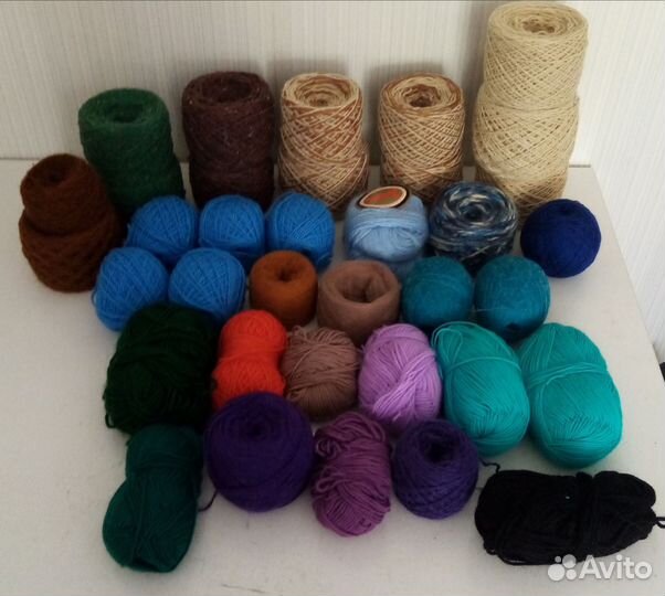 Пряжа пакетом
