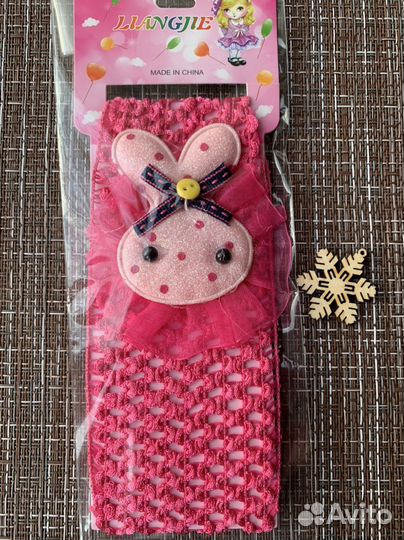 Повязка на голову для девочки