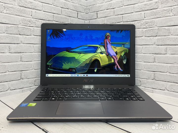 Игровой ноутбук Asus i3/SSD/2gb видео/гарантия