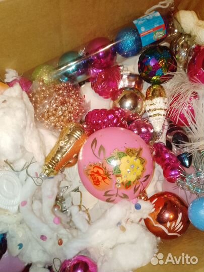 Елочные игрушки СССР советские