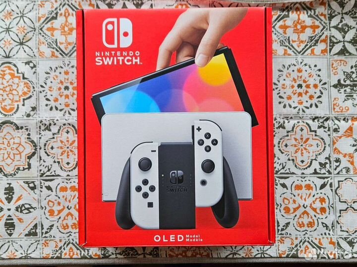 Nintendo Switch oled прошитая + допы