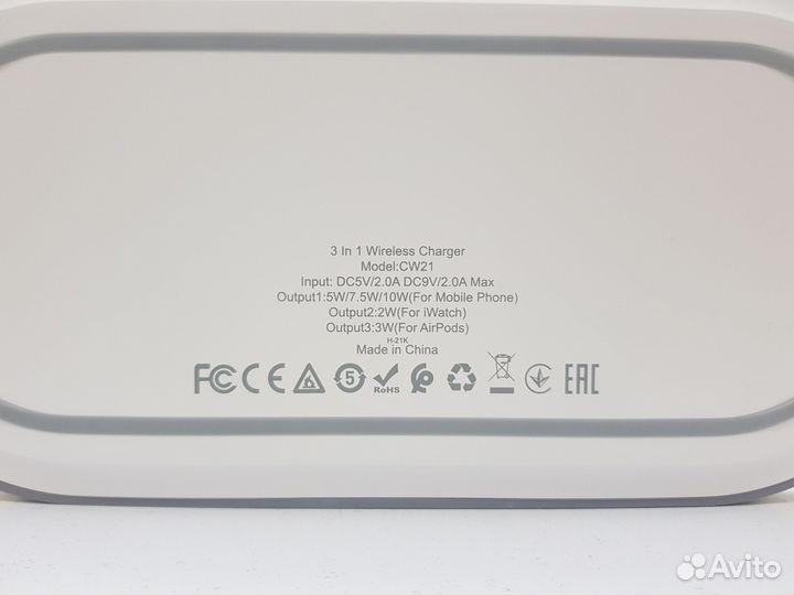 Беспроводная зарядная станция Hoco CW21 (6125)