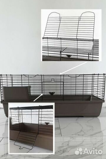 Клетка для кролика / морской свинки 46х53х100см