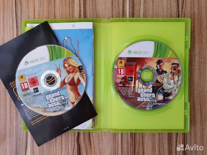 Xbox 360 GTA 5. Лицензия. Субтит. на Рус. яз
