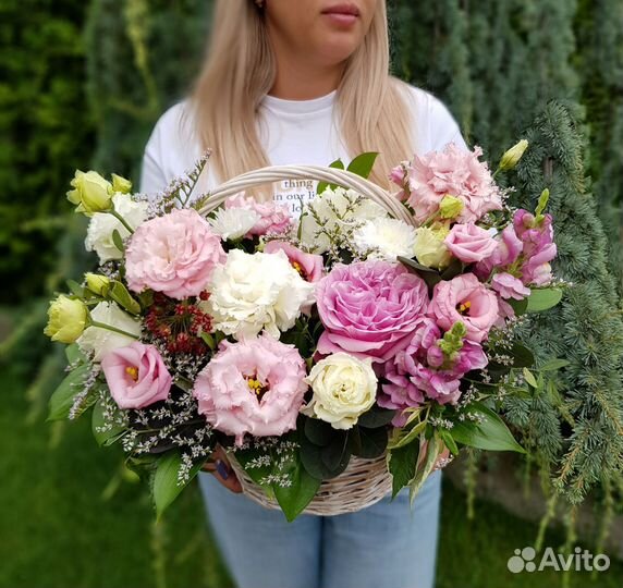 Живые цветы букеты