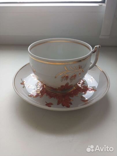 Чайная пара вербилки +4блюдца