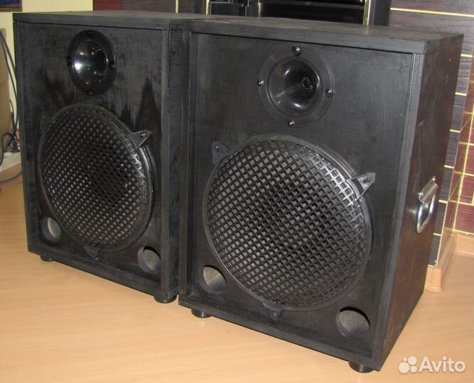 Колонки EVM 1487W 2шт Pro Акустика 8Ом Рупор-13см