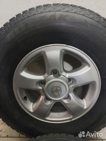 Колеса Toyota lc 100 265/70 R16 112T