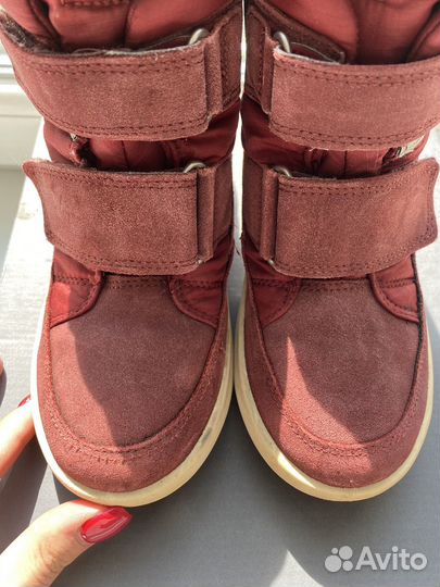 Ботинки зимние ecco 30