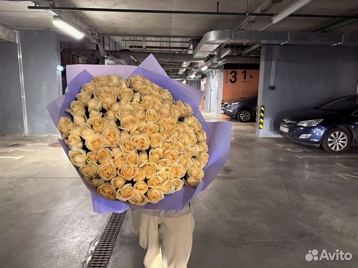 101 Роза 51 Роза Цветы