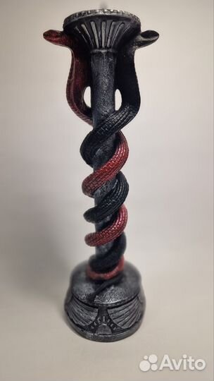 Свеча-подсвечник интерьерная